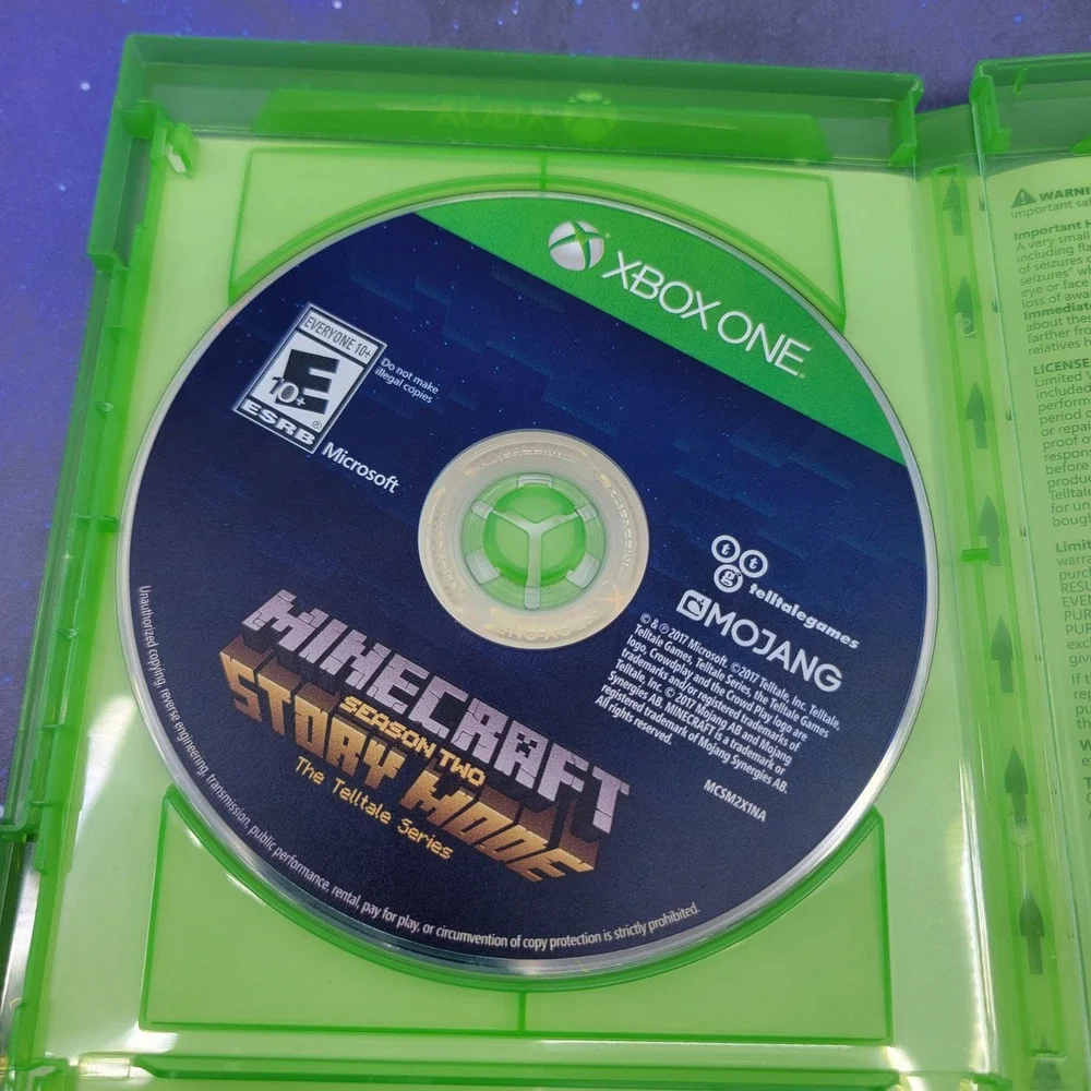 Minecraft Story Mode Season Two Xbox One Telltale Series Season Pass Disc E10+